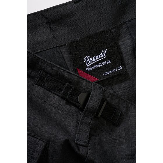 BRANDIT Ladies BDU Ripstop Trouser, black W36